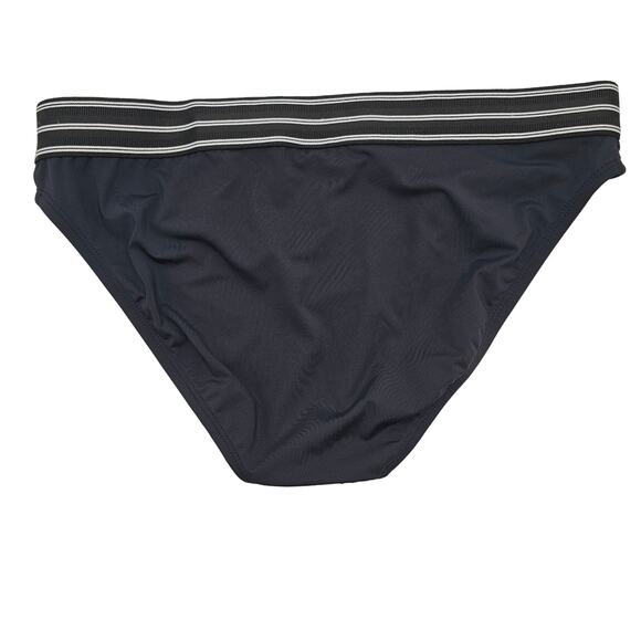 Bleu Rod Beattie Womans size 4 Off the Grid Hipster Bikini Bottom in Black NEW - Picture 3 of 7